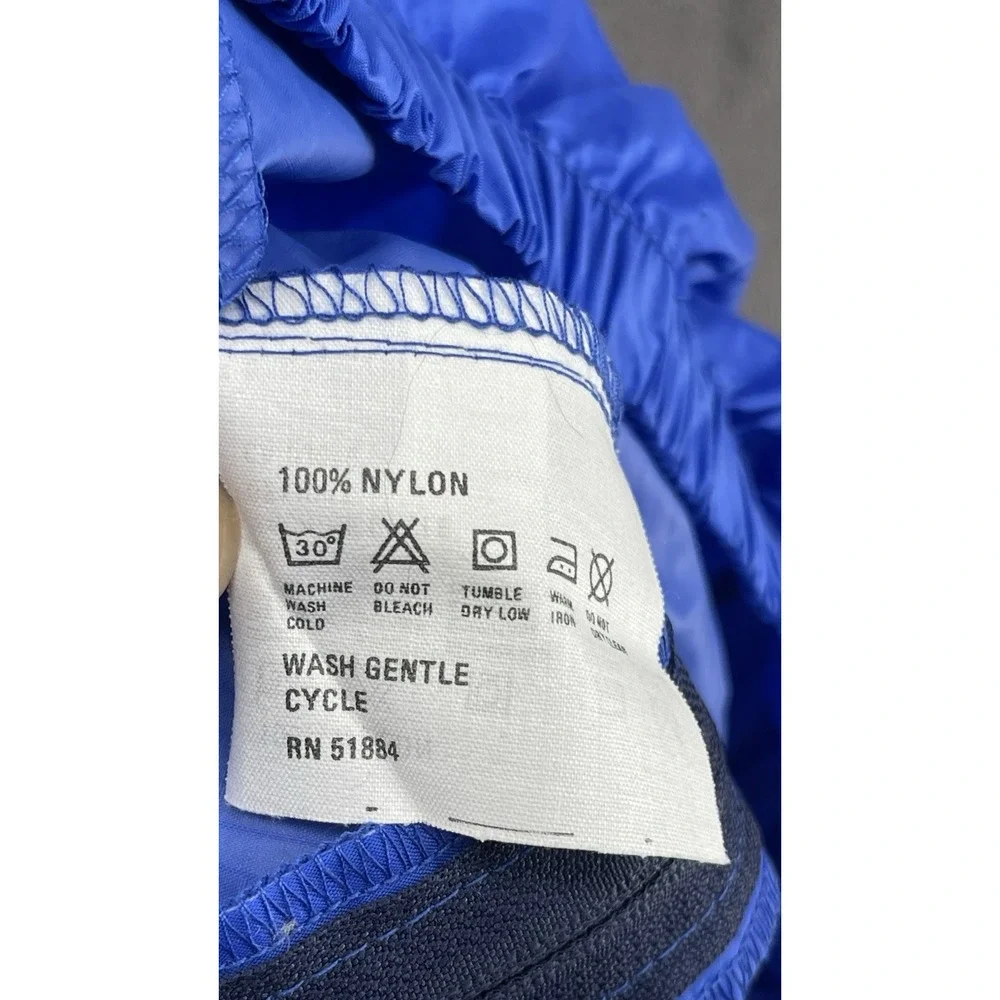 Vtg 90s Patagonia Blue Nylon Windbreaker Shell Pants Size M